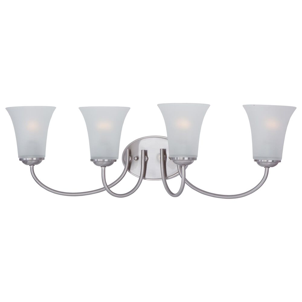 Maxim Lighting Logan 4-Light Bath Vanity in Satin Nickel, , large