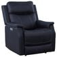Steve Silver Valencia Dual-Power Recliner in Ocean Blue, , large