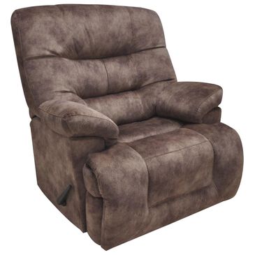 Moore Furniture Boss Manual Rocker Recliner in Bark, , large