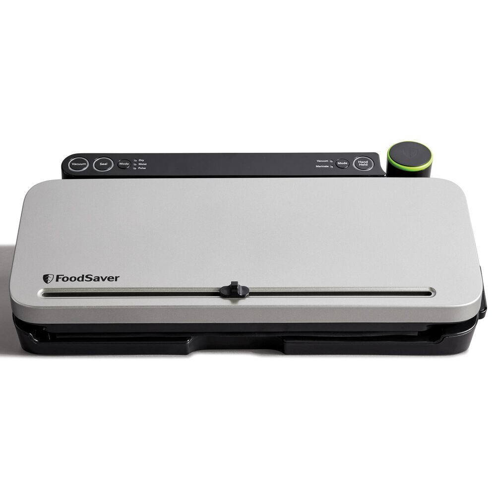 FoodSaver Premier Multi-Use Vacuum Sealing System with Food Preservation in Stainless Steel and Black, , large