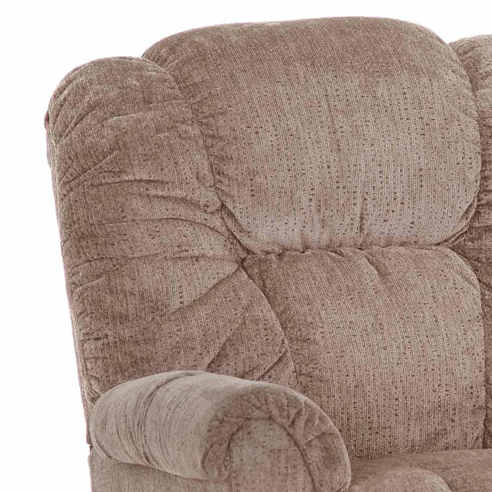 Moore Furniture Ruben Manual Rocker Recliner in Westwood Toffee, , large