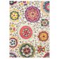 Safavieh Monaco MNC233A-3 3" x 5" Ivory/Multi Area Rug, , large