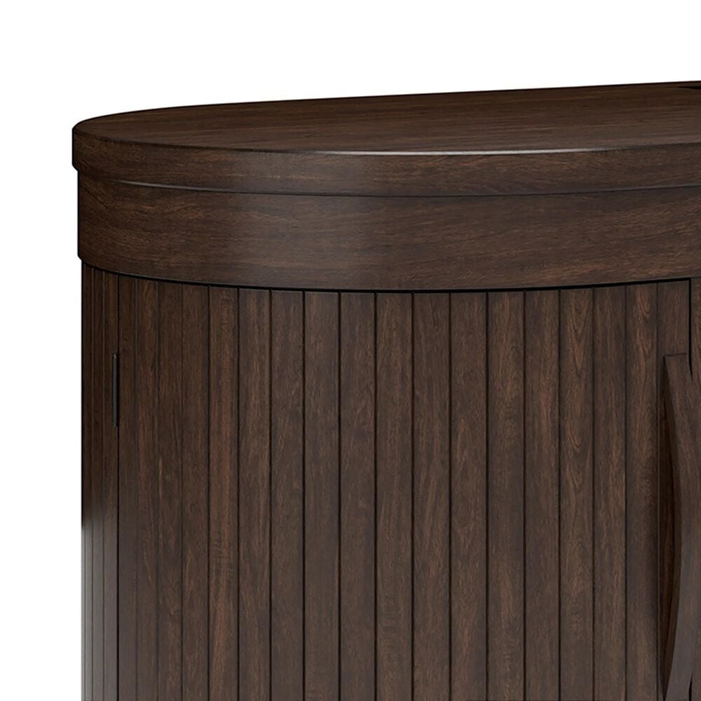 Ashley Korestone 63&quot; Writing Desk in Warm Brown, , large