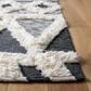 Safavieh Natura NAT685A 3" x 5" Ivory and Black Area Rug, , large