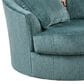 Ashley Laylabrook Oversized Swivel Accent Chair Teal, , large