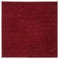Safavieh August Shag 4" Square Burgundy Area Rug, , large