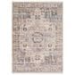 Surya Aida AAD-2307 7"10" x 9"8" Beige, Medium Gray, Tan, Ivory, Deep Teal and Charcoal Area Rug, , large