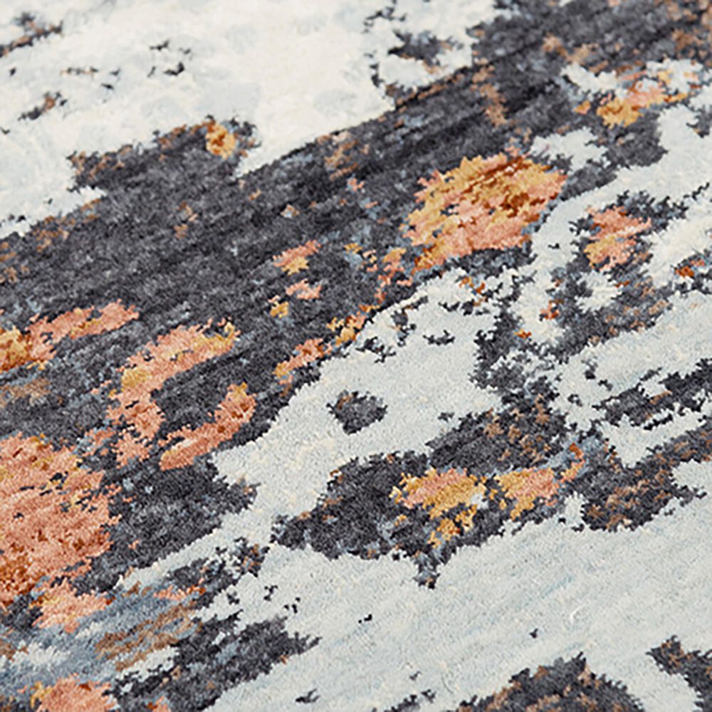 RIZZY Logan Gray 5'2" x 7'9" Area Rug, , large