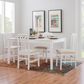 Linon Home Decor Pamela Side Chair in Bright White (Set of 2), , large