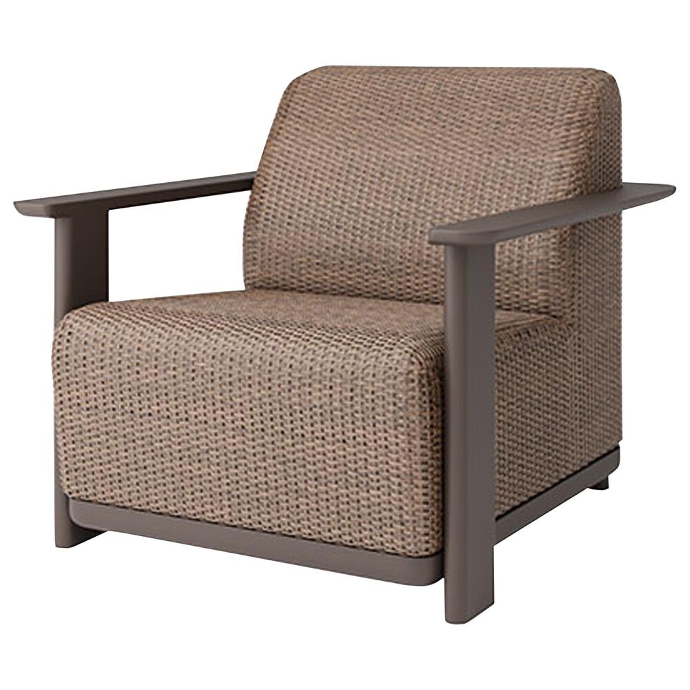Ebel Outdoor Furniture Corte Patio Club Chair in Cocoa and Hazel, , large