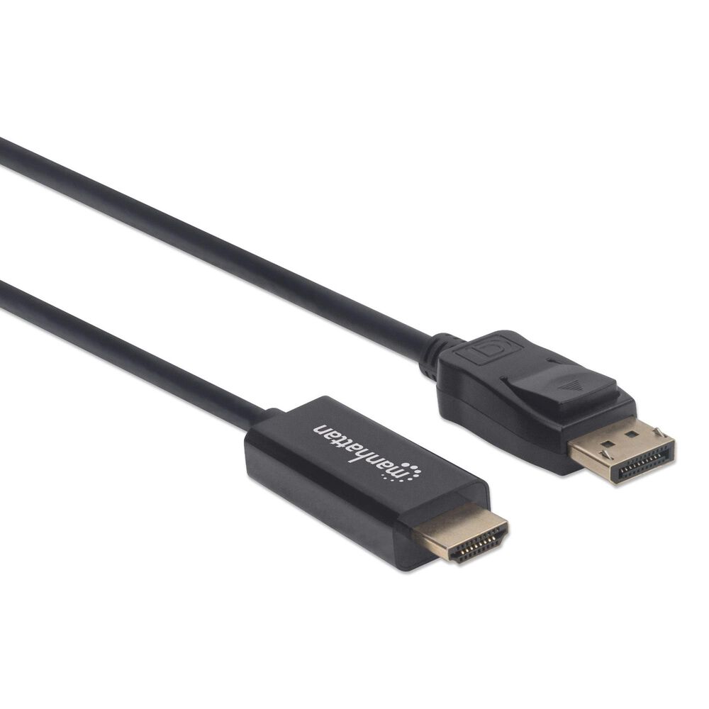 Manhattan 6&#39; DisplayPort to HDMI Cable in Black, , large
