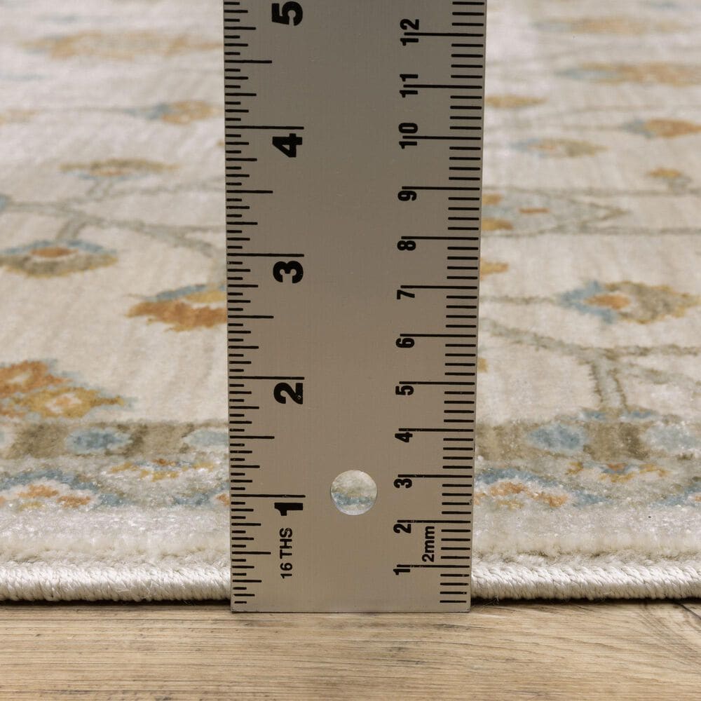 Oriental Weavers Maeve Beige and Rust 2&#39;3&quot; x 7&#39;6&quot; Runner, , large