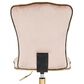 Impressions Vanity Elise Tufted Vanity Chair with Pink Cushion in Gold, , large