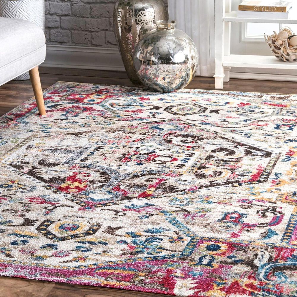 nuLOOM Valley MUVL04A 5' x 8' Multicolor Area Rug, , large