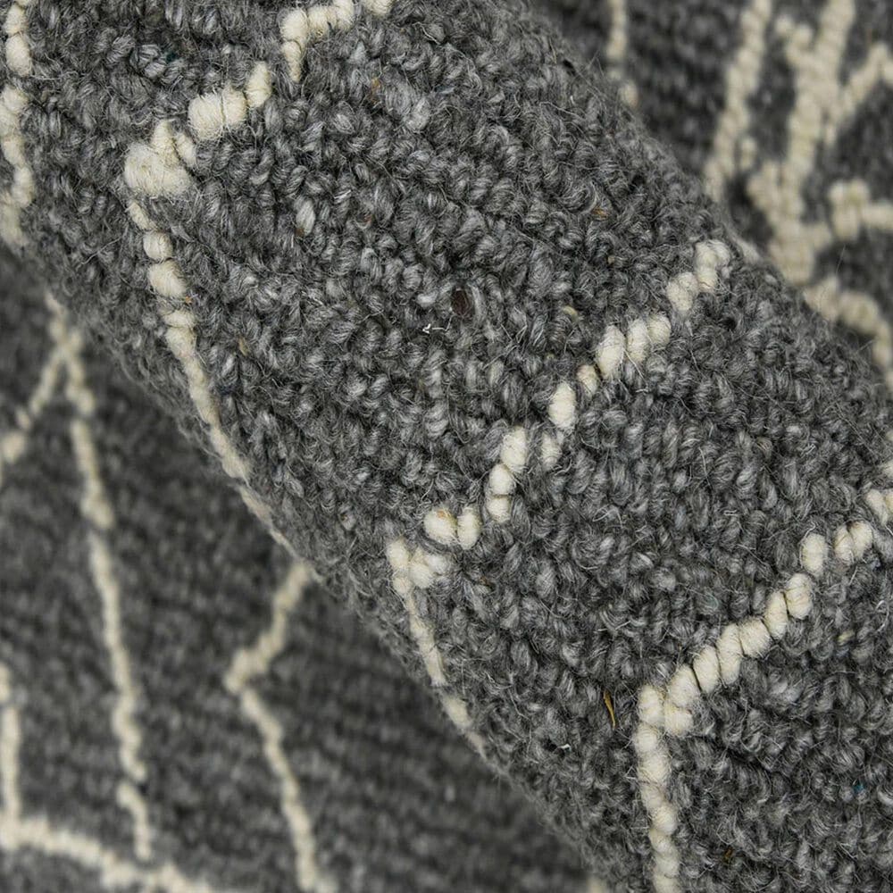 Amer Rugs Berlin 9&#39; x 13&#39; Dark Gray Area Rug, , large