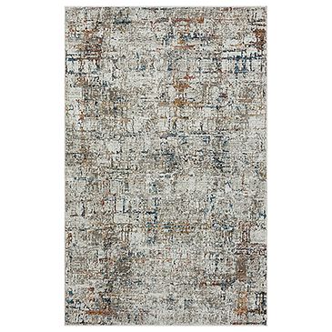 37B Brisbane Abstract Gray and Multicolor 9" x 11"10" Area Rug, , large