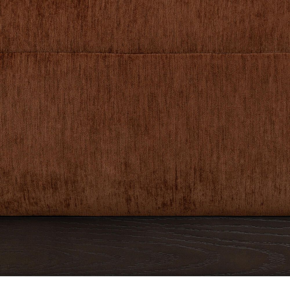 Blue River Brea Stationary 3-Seater Sofa in Logan Brown, , large