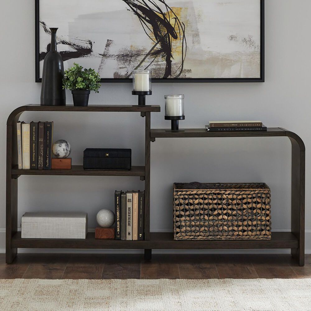 Belle Furnishings Perspectives Sofa Table in Espresso, , large