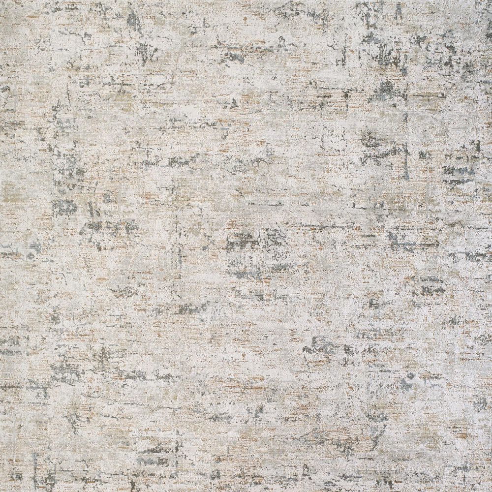 Surya Brunswick Cream, Light Gray, Medium Brown, Light Brown, Charcoal and Mustard 7'10" x 10'2" Area Rug, , large