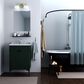 Hunter Hepburn 2-Light Vanity in Painted Modern Brass, , large