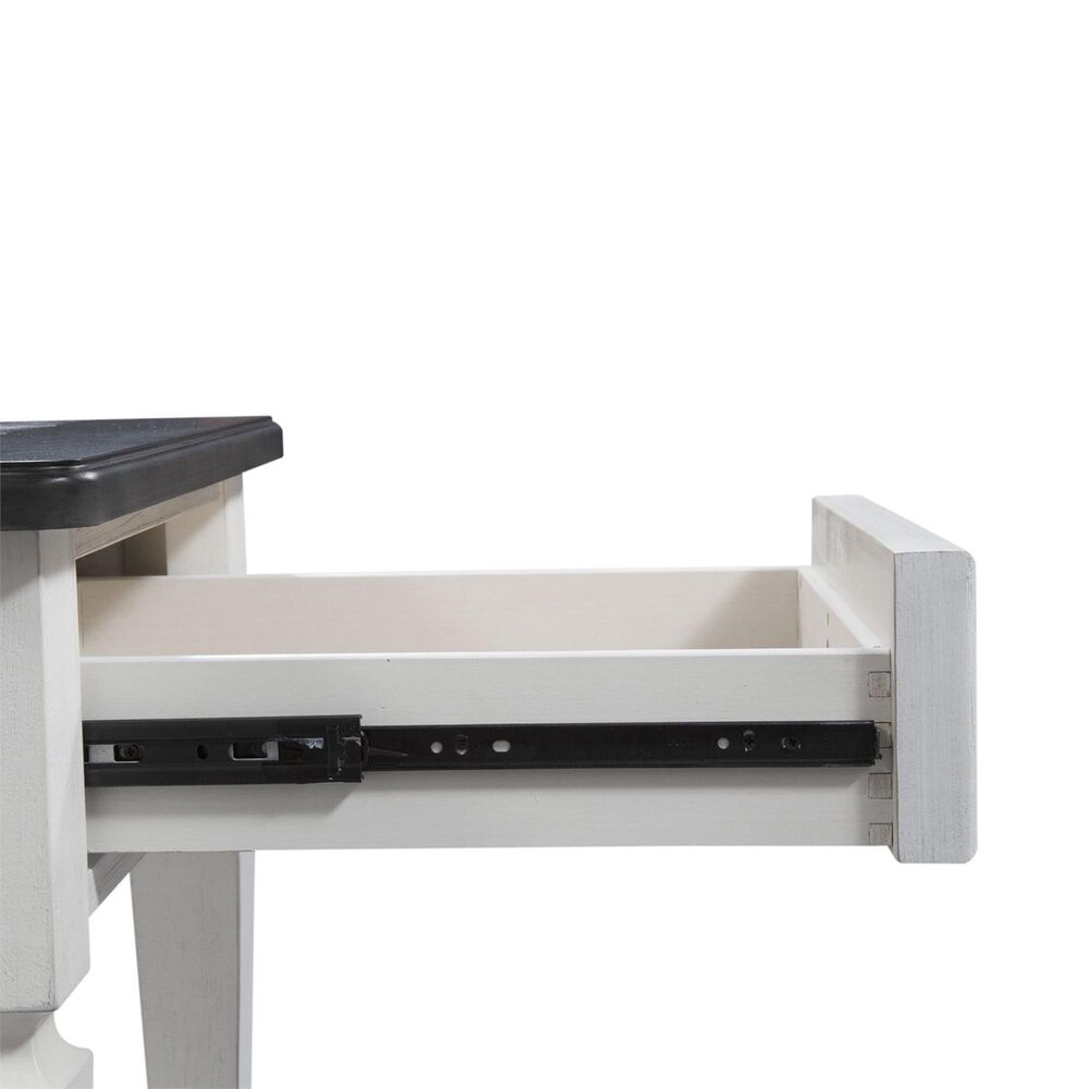 Belle Furnishings Allyson Park Drawer End Table in White, , large