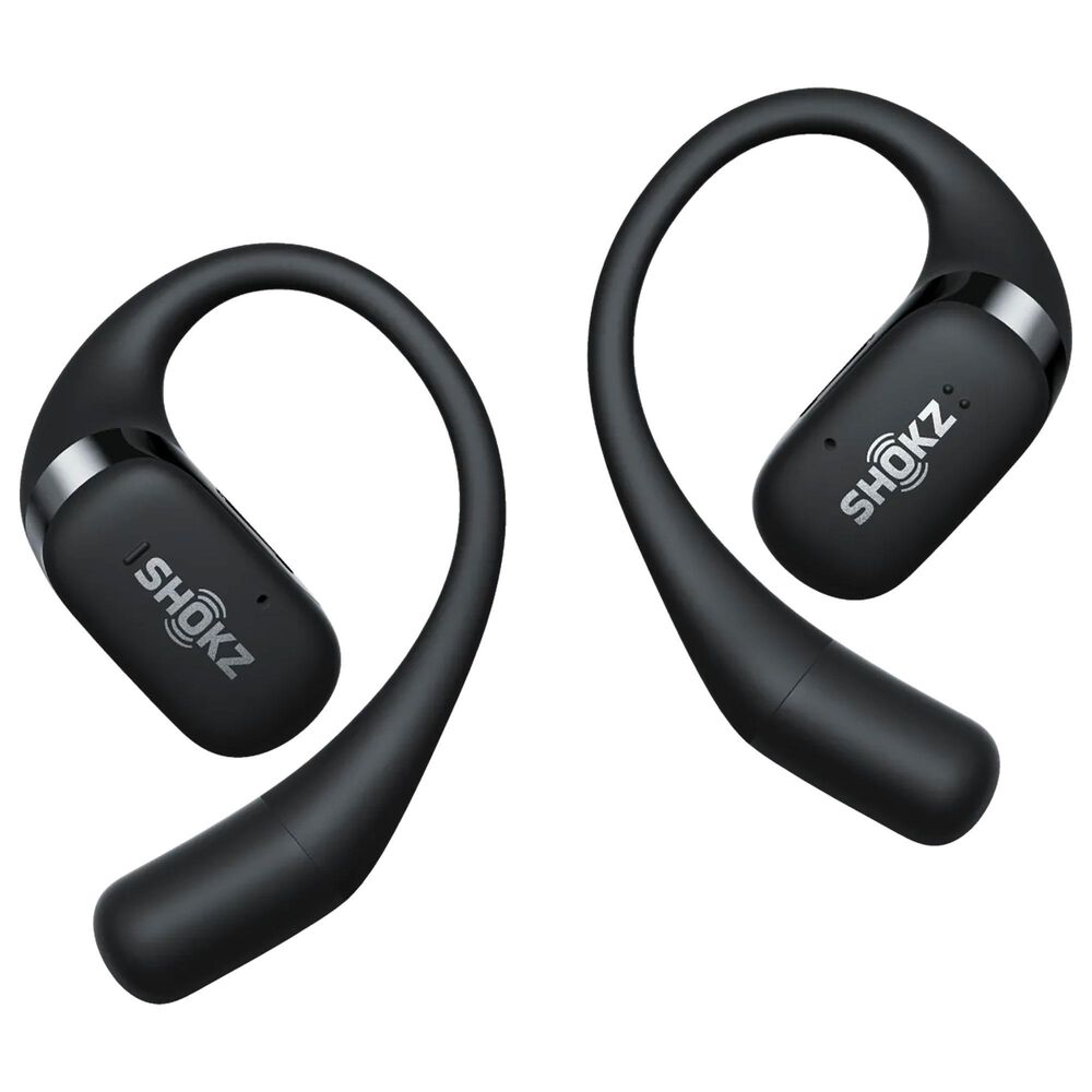 Shokz OpenFit Open-Ear True Wireless Earbuds in Black, , large