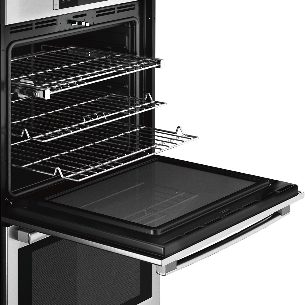 Bosch 800 Series 2-Piece Kitchen Package with 30&quot; Double Wall Oven 36&quot; Gas Cooktop and in Stainless Steel, , large
