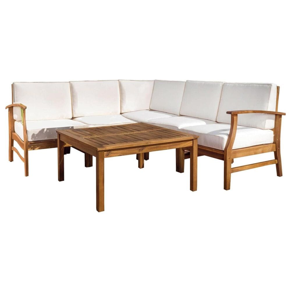 HOMLUX 7-Piece Patio Furniture Set in Cream, , large