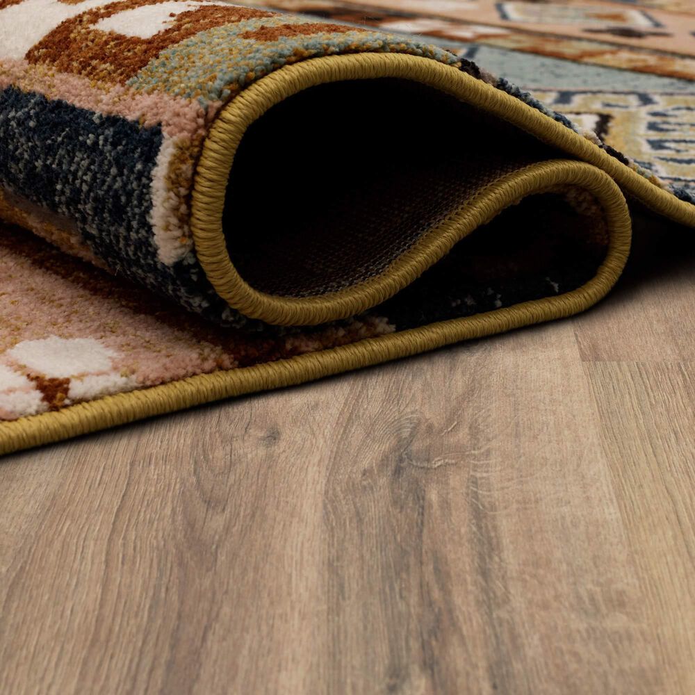 Stacy Garcia Home Rendition Zula 9&#39;6&quot; x 12&#39;11&quot; Robin&#39;s Egg Blue, Neutral Tan, Soft Grey and Blush Pink Area Rug, , large