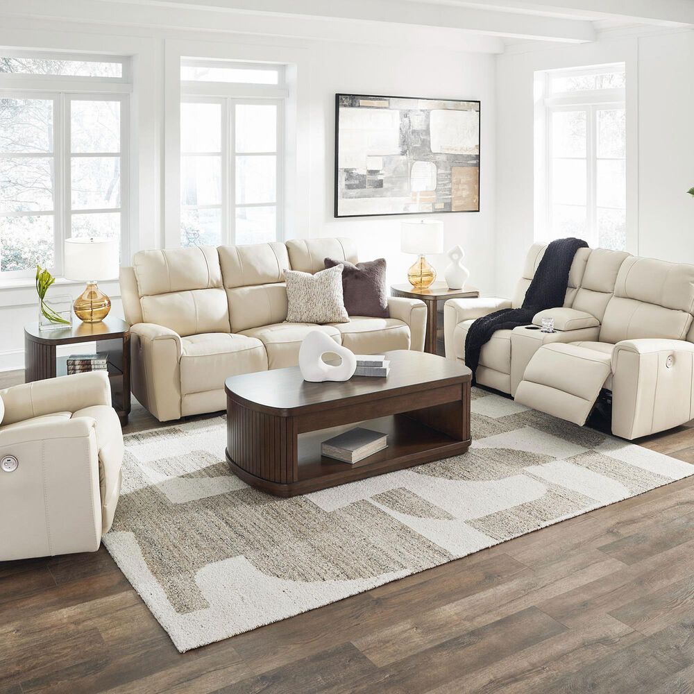 Ashley Dahlmoore Power Reclining Loveseat in Almond, , large