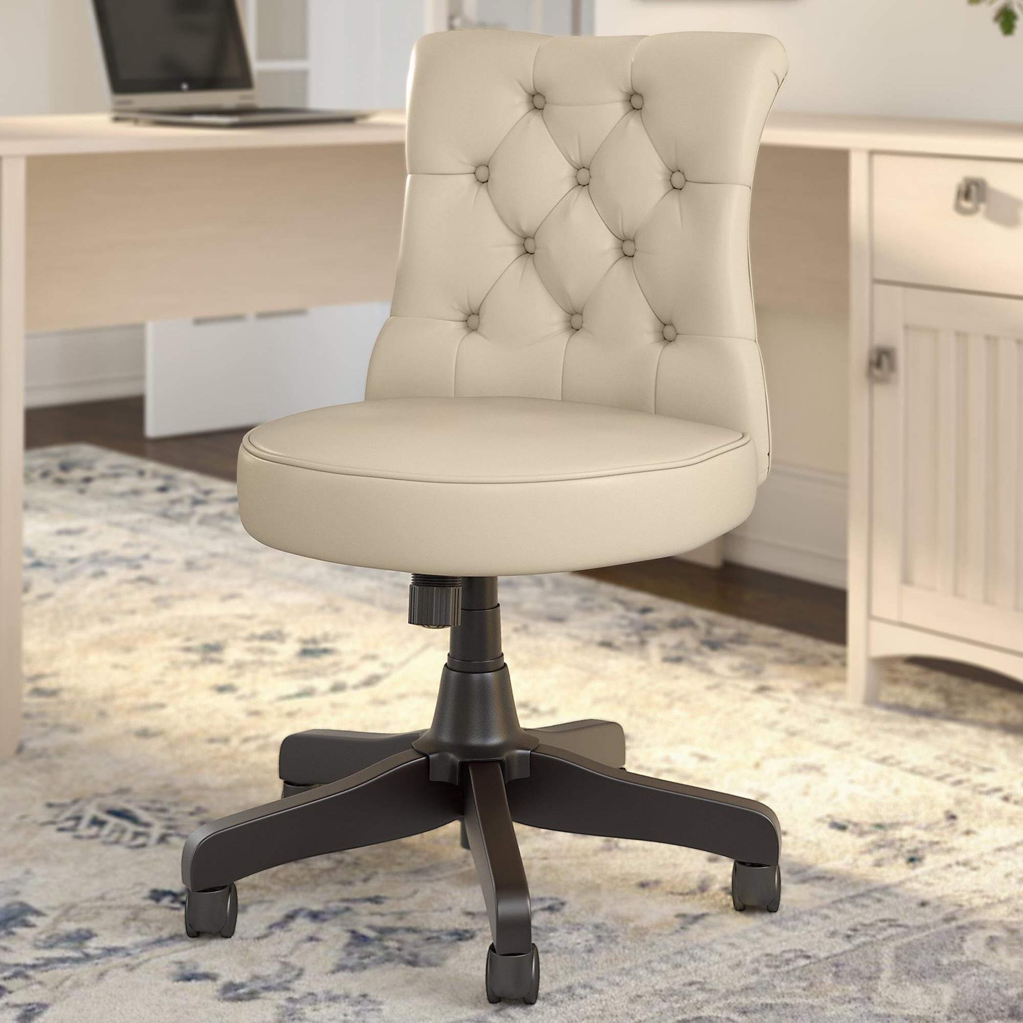 Antique white 2025 office chair