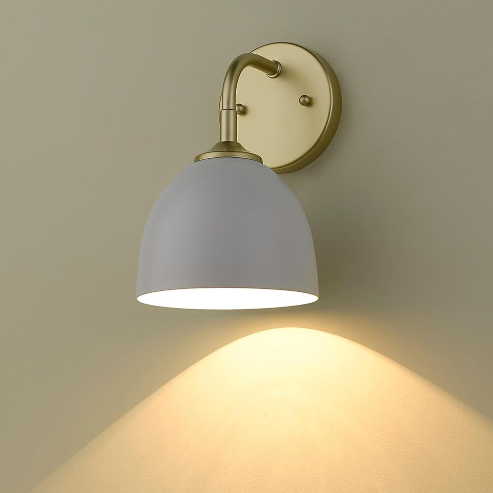 Golden Lighting Zoey 1-Light Wall Sconce in Olympic Gold, , large