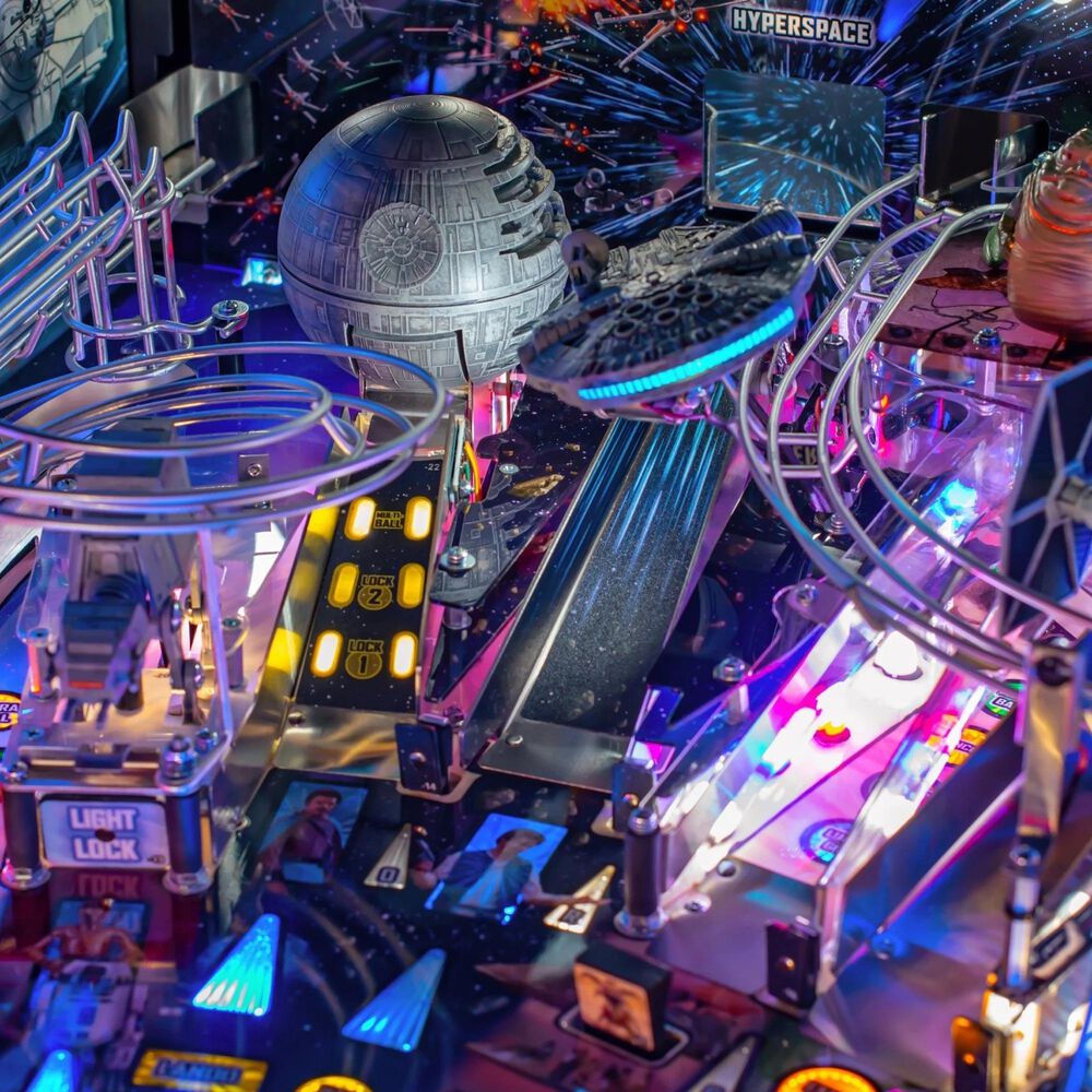 Stern Pinball Star Wars Fall of The Empire Limited Edition Pinball Machine in Multicolor, , large