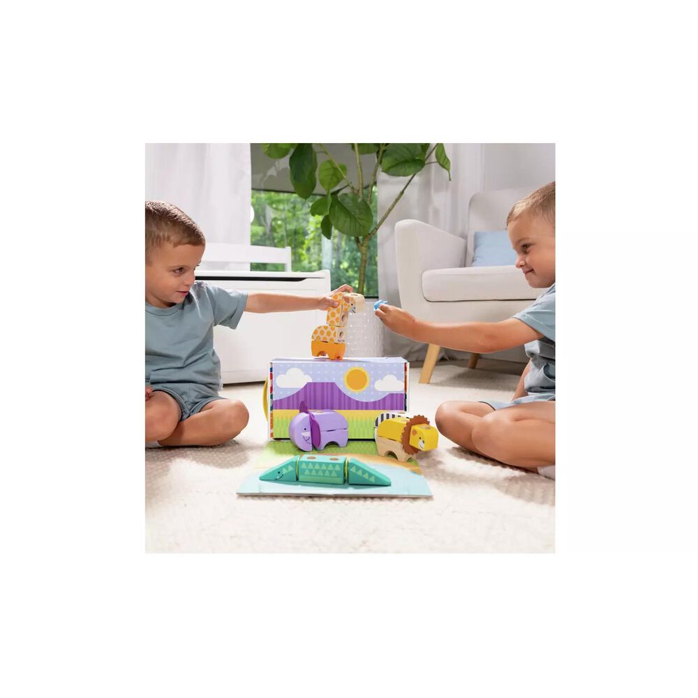 Melissa &amp; Doug Blockables Safari Play Set, , large