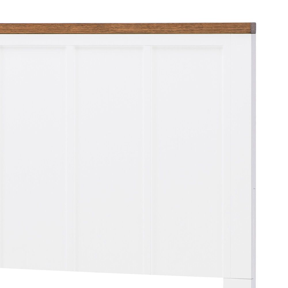 Legacy Classic Dutton Twin Platform Bed in Natural White and Toasted Coconut, , large