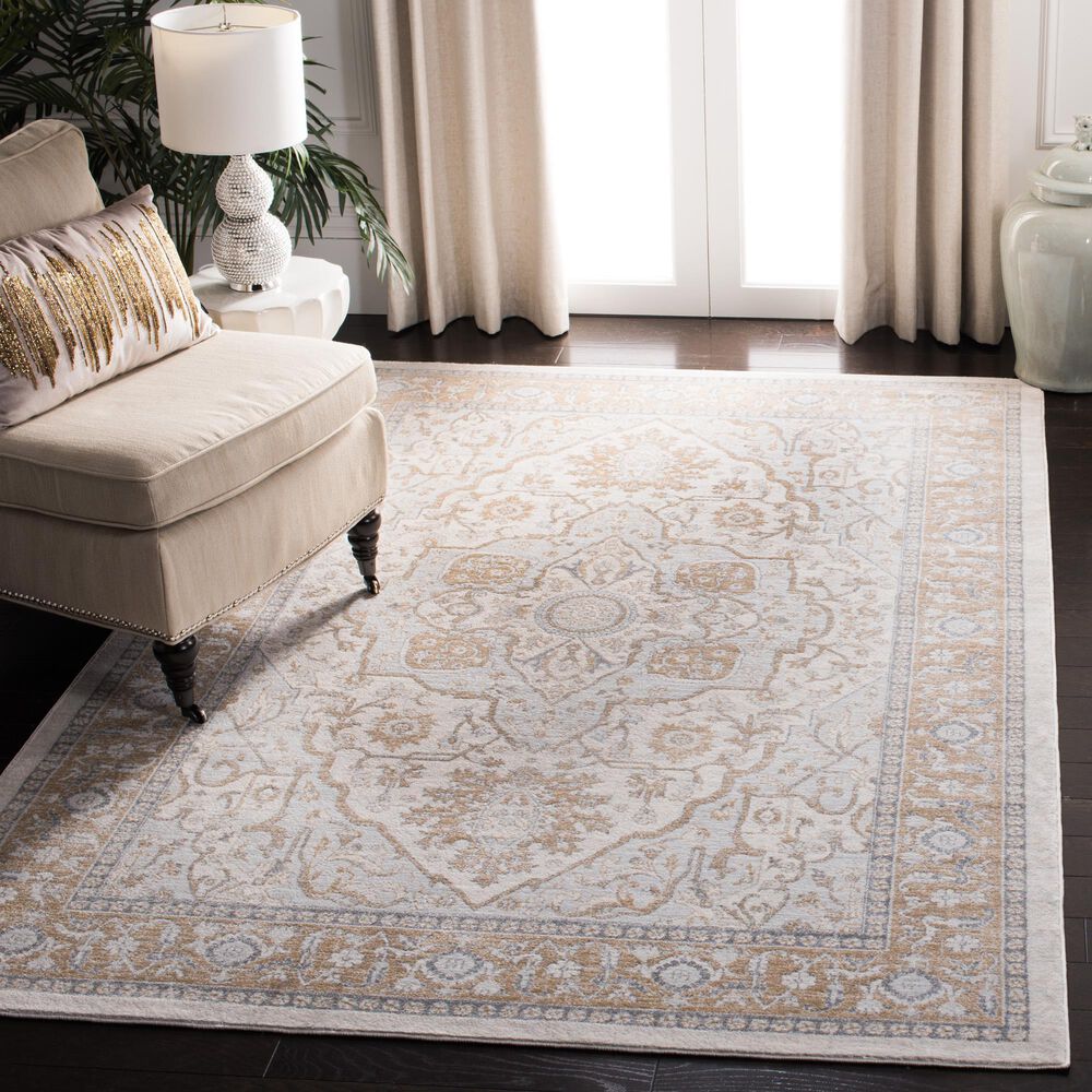 Safavieh Isabella ISA936A 3&#39; x 5&#39; Cream and Beige Area Rug, , large