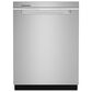 Whirlpool 24" Fully Integrated Dishwasher in Fingerprint Resistant Stainless Steel, , large