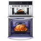LG 2-Piece Kitchen Package with Stainless Steel 6.4 Cu Ft. Combination Wall Oven and Black 30" Smart Electric Cooktop, , large