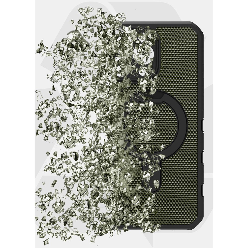 ITSkins Force R Nylon MagSafe Case for Apple iPhone 16 Pro Max in Olive Green and Black, , large