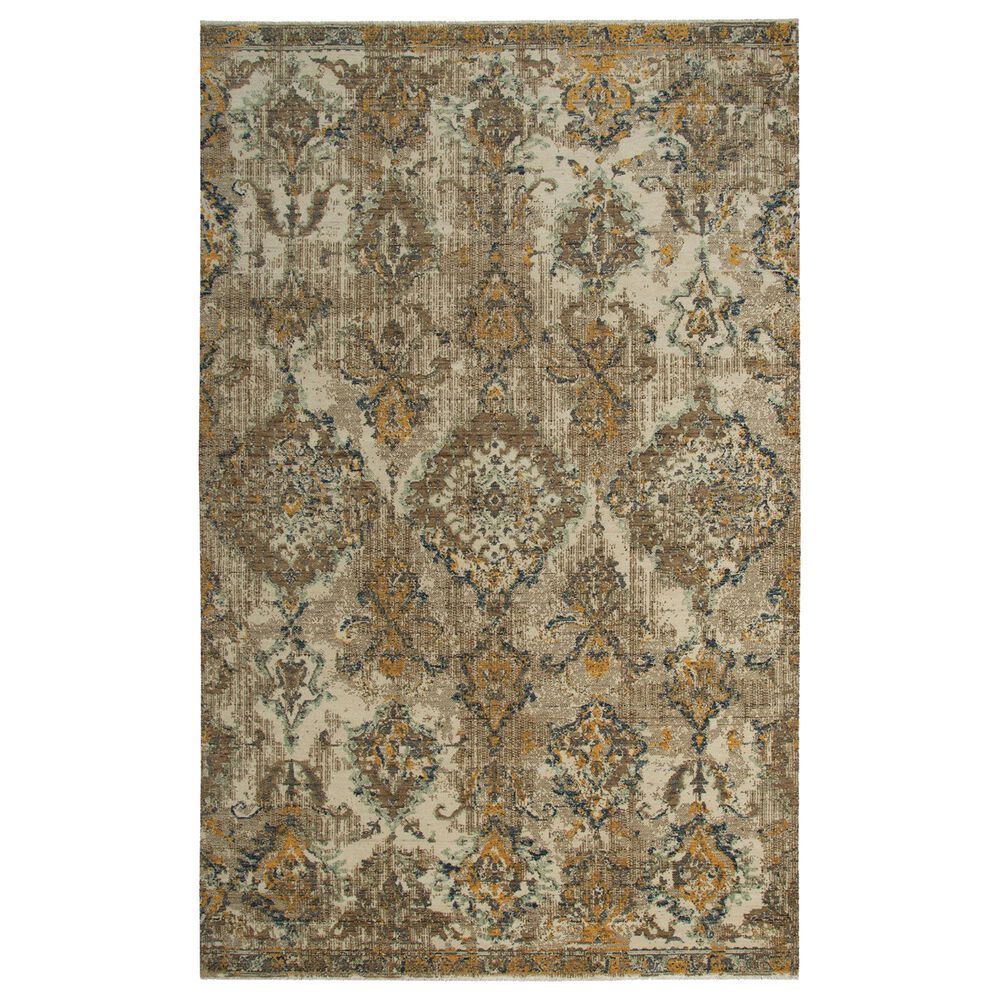 RIZZY Platinum PNM101 8" x 10" Beige and Brown Area Rug, , large