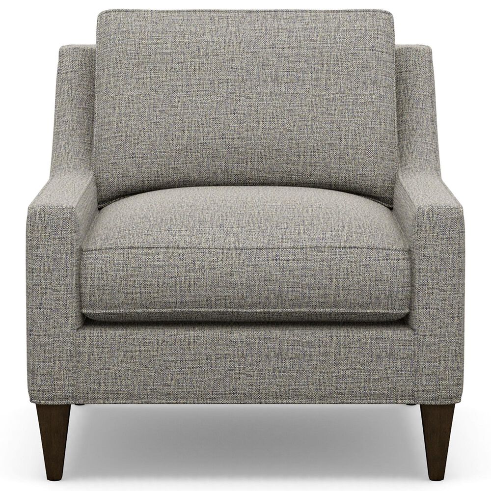 Lexington Furniture Belmont Arm Chair in Black, White and Teal Weave, , large