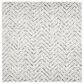 Safavieh Adirondack ADR104N-6SQ 6" x 6" Ivory/Charcoal Square Rug, , large