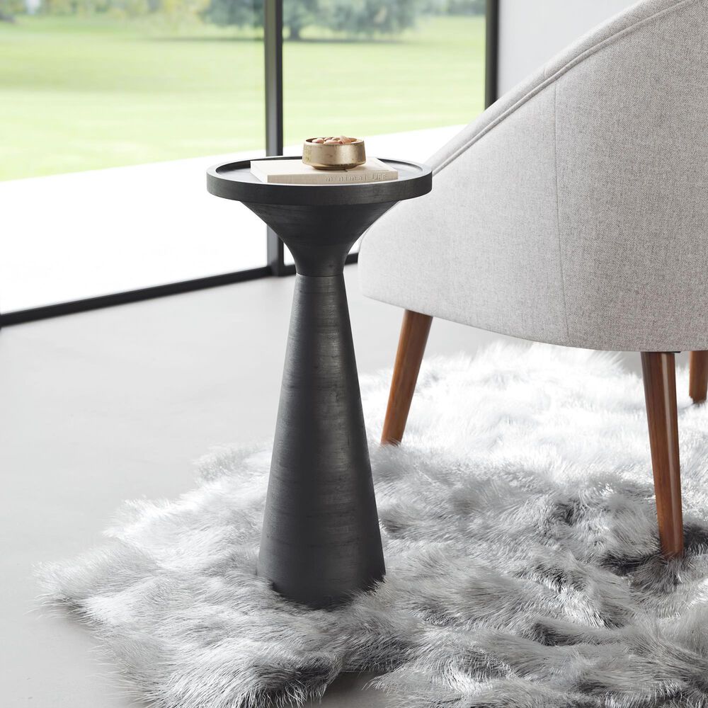Zuo Modern Omni Side Table in Black, , large