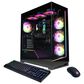 CyberPowerPC Gamer Supreme Gaming Desktop | AMD Ryzen 9 9900X - 32GB RAM - AMD Radeon RX 9060 XT Graphics - 2TB SSD in Black, , large