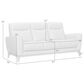 Blue River Greyson Stationary Sofa in Dove Gray, , large