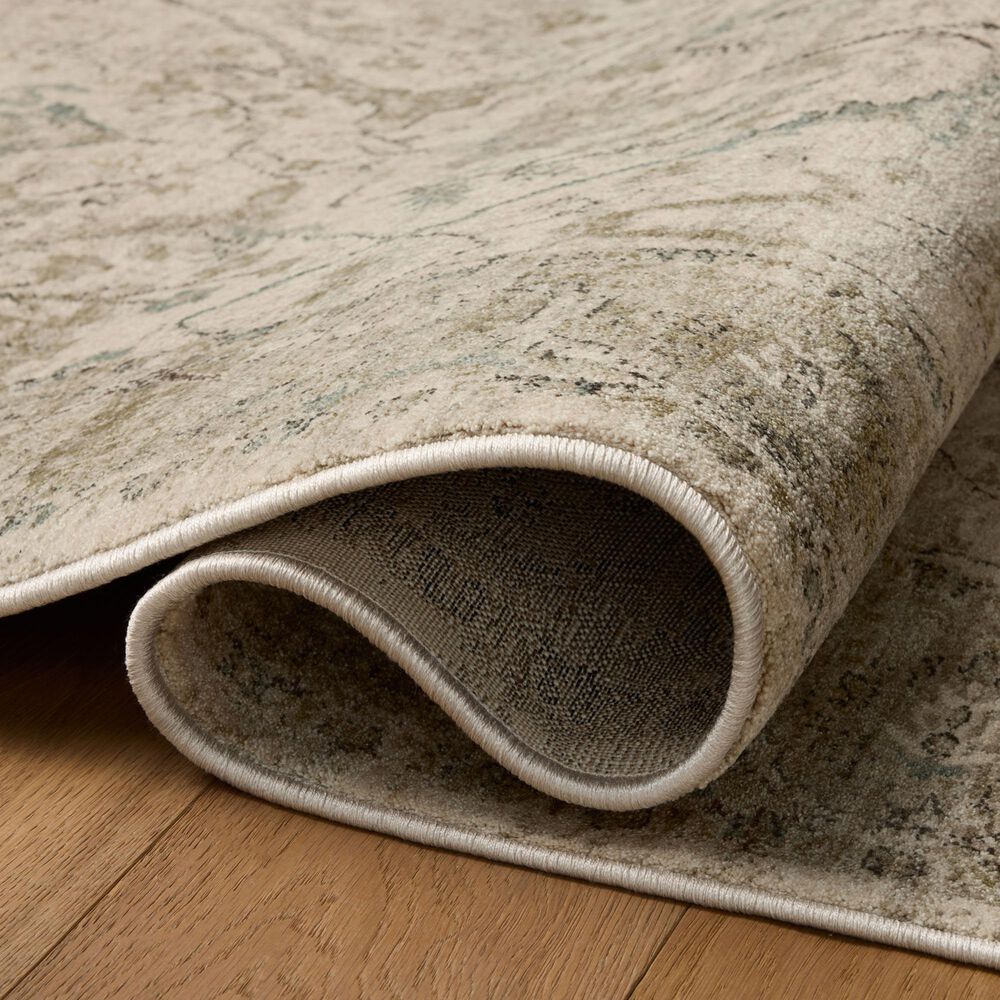 Loloi Briar Ivory and Sage 6'7" x 9'2" Area Rug, , large