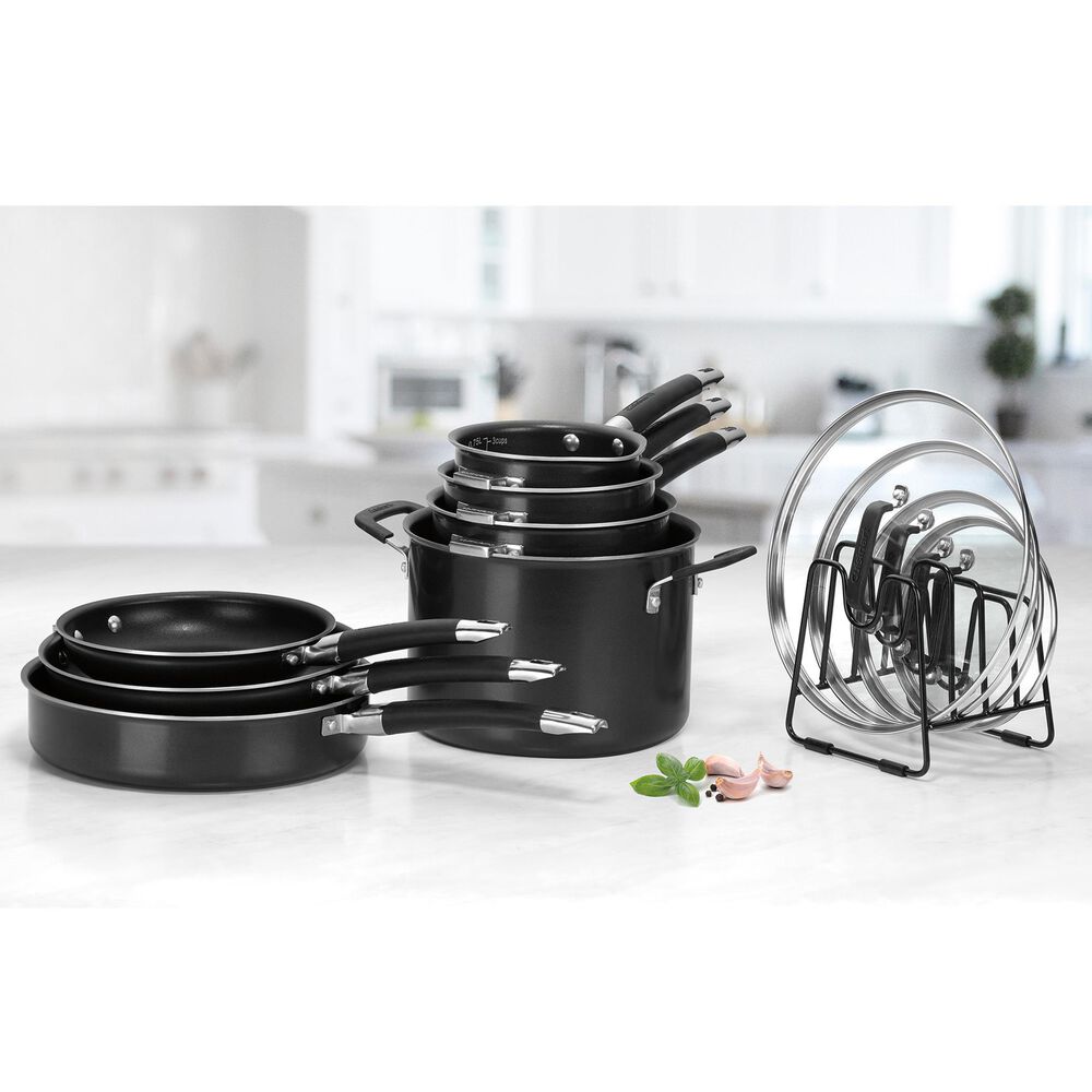 12-Piece SmartNest Non-Stick Aluminum Cookware Set