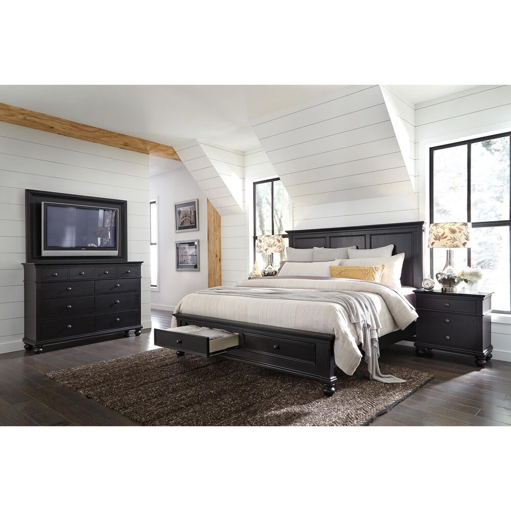 Riva Ridge Oxford 8-Drawer Chesser in Black, , large