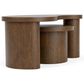 Riverside Furniture Santa Cruz 2-Piece Bunching Cocktail Table Set in Whiskey Oak, , large
