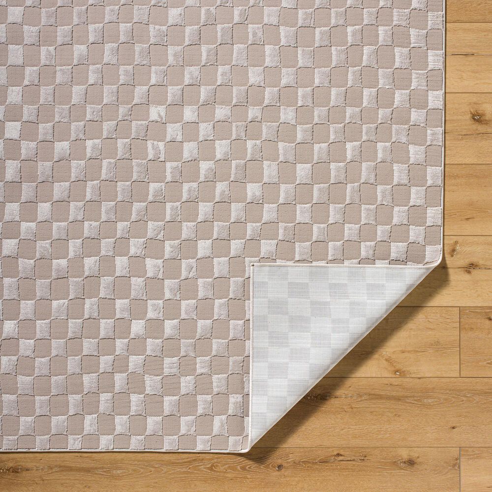 Surya Alder ALD-2321 1&#39;11&quot; x 3&#39;9&quot; Taupe and Tan Area Rug, , large